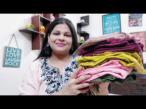 Office Wear Kurta Set Haul, KurtaPant Set With Dupatta, Naixa brand Kurta Dupatta Set @ 849 Each.