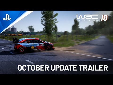 WRC 10 - October Update Trailer | PS5, PS4