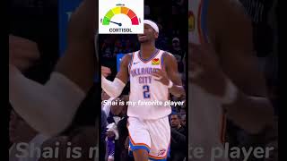 Shai is better than Jokic #fypシ #nba #basketball #shaigilgeousalexander #nikolajokic #cortisol ￼