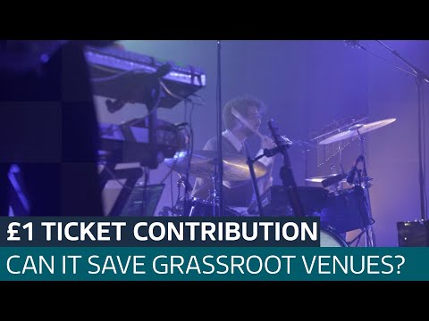 Campaigners want £1 ticket contribution to save grassroots music venues | ITV News