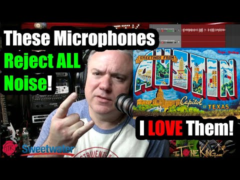 These Microphones REJECT ALL NOISE!  512 Audio SKYLIGHT & LIMELIGHT Microphones