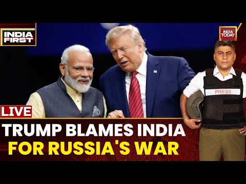 India First With Gaurav Sawant | Donald Trump Accuses India & China Of Funding Russia-Ukraine War