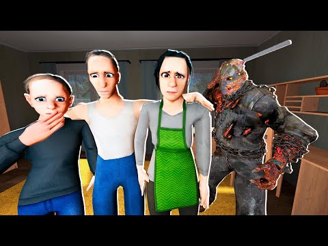 СКУЛБОЙ И РОДИТЕЛИ УБЕГАЮТ ОТ МАНЬЯКА SCHOOLBOY RUNAWAY GMOD ► Garry's Mod