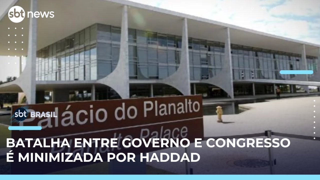 Recorrer ao STF sobre aumento do IOF é questão eminentemente jurídica diz Haddad | SBTBrasil
