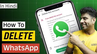 How to Delete Whatsapp Account | Whatsapp number kaise delete kare