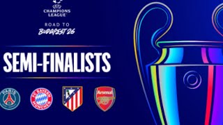 2025/2026 UEFA Champions League Semi Finals 1st Leg Predictions 