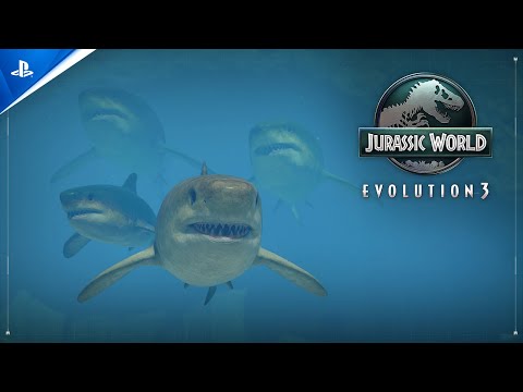 Jurassic World Evolution 3 - Megalodon Dinosaur Showcase | PS5 Games