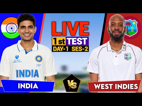Live: India vs West Indies, 1st Test 2025 , Live Cricket Score & Commentary, IND vs WI series 2025