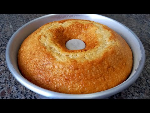 BOLO DE COCO SIMPLES E FOFINHO