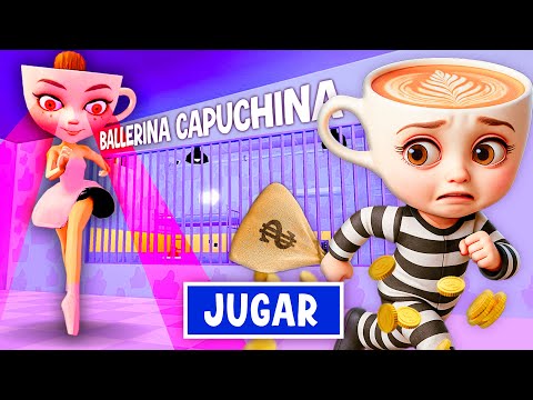 Ballerina Capuccina ESCAPA de su propia Prisión | BARRYS PRISIÓN roblox