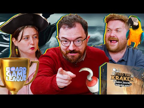 Let's Play FEED THE KRAKEN | Board Game League