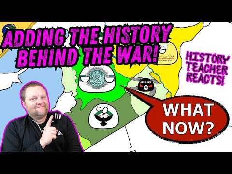 The INSANE situation in Syria explained | Politics with Paint | History Teacher Reacts