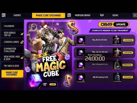 CLAIM 2 FREE MAGIC CUBE CONFIRMED | Next Mystery Shop Discount Event Free Fire | Free Fire New Event