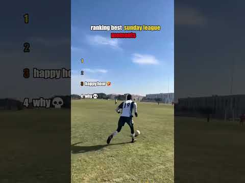 RANKING BEST SUNDAY LEAGUE MOMENTS #shorts