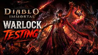 Diablo Immortal Warlock Testing VOD