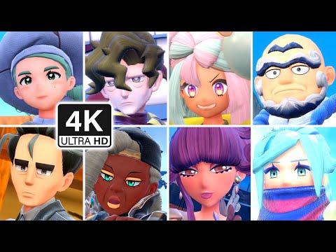 Pokémon Scarlet & Violet (Switch 2) All Gym Leader Battle Corrected (4K60FPS)