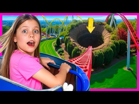 😱I Rode a Roller Coaster UNDERGROUND! Kin Tin Krew Completes INSANE Challenges!