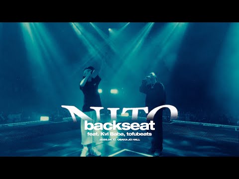 KEIJU - backseat feat. Kvi Baba, tofubeats (LIVE at OSAKA-JO HALL)