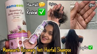 Mamaearth Rosemary Anti-Hairfall Shampoo Review & Demo✅ Shampoo for Hairfall #review #mamaearth