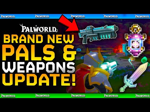 Palworld Just DROPPED NEW WEAPONS & NEW PALS SUMMONS Info? - CONTENT DLC UPDATE - Tides Of Terraria
