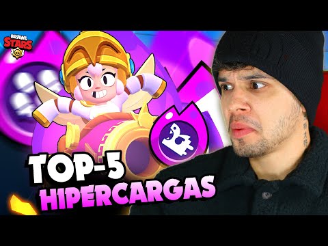 TOP 5 MELHORES HYPERS DO BRAWL! 🔥*BONNIE SUBIU!*