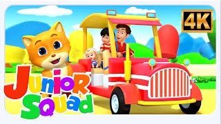 Wheels on the Tractor - Farm Song for Babies, Toddlers & Preschoolers