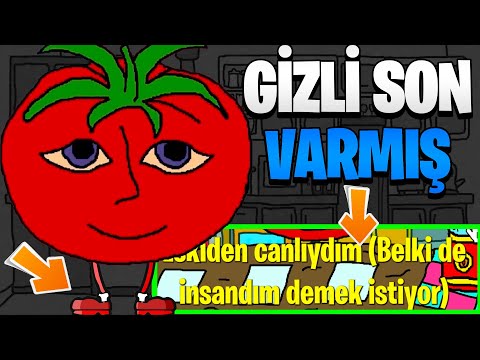 Bay Domates GİZLİ OYUN SONU Varmış ve Aslında İnsanmış | Mr.Tomatos Gizemleri