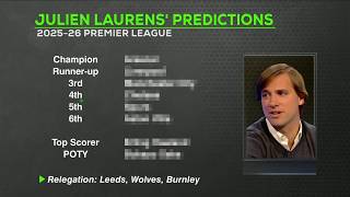Juls' Premier League PREDICTIONS 🔮 Erling Haaland top scorer? 🤔 | ESPN FC