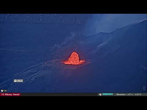 &#128308; Live Now: New Volcanic Eruption at Kilauea Volcano, Hawaii (Cam B)