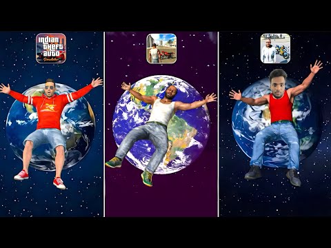 FALLING FROM SPACE IN INDIAN 🇮🇳 GTA GAMES 