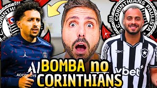 BOMBA🚨MARQUINHOS QUER O CORINTHIANS | ARTHUR CABRAL VEM? | NOTÍCIAS DO TIMÃO NESTA QUINTA-FEIRA