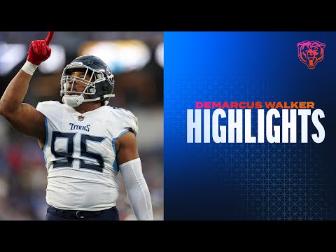 DeMarcus Walker's top 2022 plays | Highlights | Chicago Bears video clip
