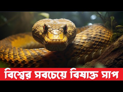 বিশ্বের সবচেয়ে বিষধর ৫ টি সাপ| venomous snake in Bangladesh