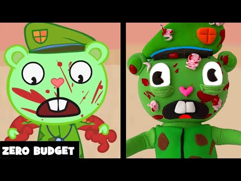 Happy Tree Friends  Parody Side by Side. Double Whammy