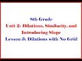 Dilation and Scale Factor Concepts