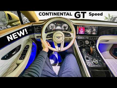 New 2025 Bentley Continental GT Speed: The BEST LUXURY Coupe On The Market?!