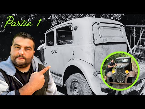 Je prépare une voiture de quasi 100ans