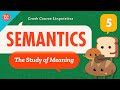 Understanding Semantics and Prototypes