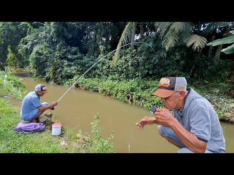 Ditinggal Ngopi Tiba-tiba Pancing Disambar ikan Lele #LM18