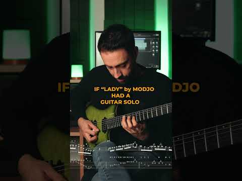 Lady by Modjo - Guitar Solo