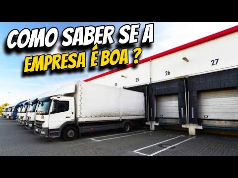 COMO ESCOLHER UMA BOA TRANSPORTADORA PADA TRABALHAR DE MOTORISTA