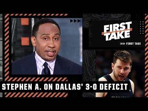 Stephen A. describes what the Warriors' 3-0 lead reveals about the Mavericks | First Take video clip