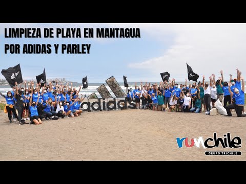 adidas y Parley limpiaron playa en Mantagua
