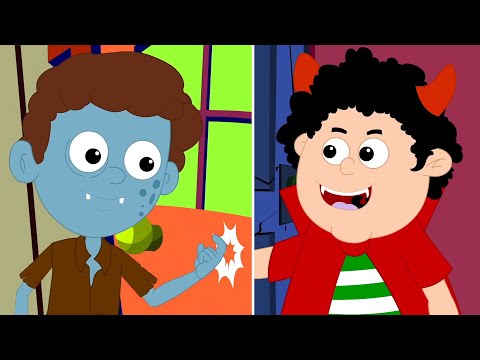 Knock Knock Trick or Treat Halloween Songs & Nursery Rhymes for Kids