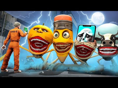SOBREVIVI a ANIMALES de ITALIAN BRAINROT TAPES como CAZADORES SCP | GARRY'S MOD