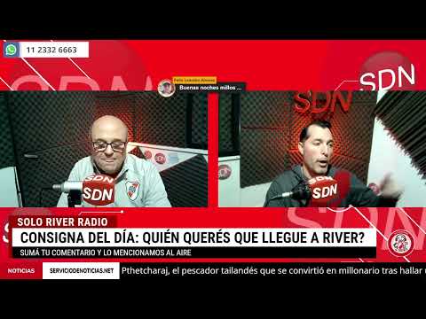 Bareiro si o Bareiro no? El debate en @soloriver.radio Todos los martes por SDN Federal y en las pl