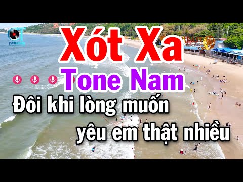 Karaoke Xót Xa Tone Nam Beat Hay Dễ Hát 2025