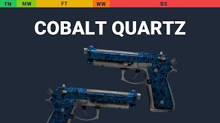 Dual Berettas Cobalt Quartz Wear Preview