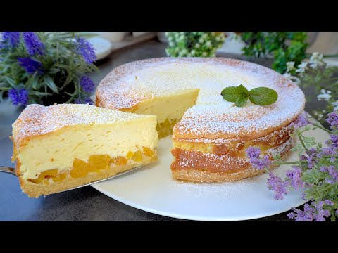 Einfacher Kuchen in Minuten! Saftiger Käsekuchen, der im Mund schmilzt