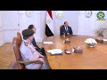  الرئيس عبد الفتاح السيسي يتابع جهود تفعيل المشروع القومي 